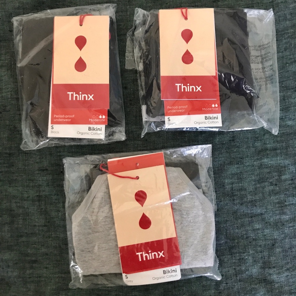 Thinx Small Organic Cotton Bikini Brief